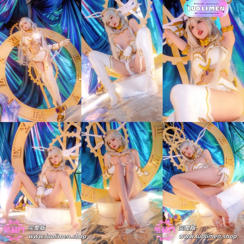 黏黏团子兔 NO.072 咬一口兔娘ovo 海王星+江南舞蹈style [47P1V 1.13GB]-人兽大战